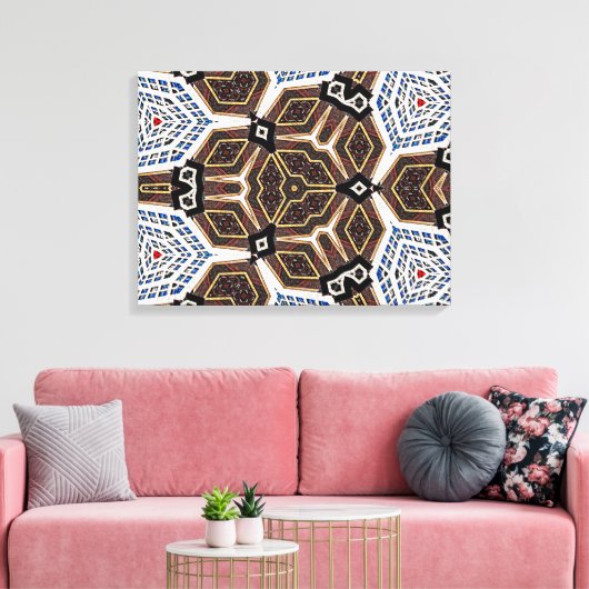 Afdrukken van verrekend Canvas (Insitu (Woonkamer))