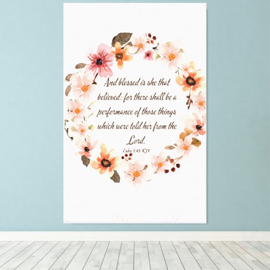 Afdrukken van verrekend Canvas (Insitu (Houten vloer))