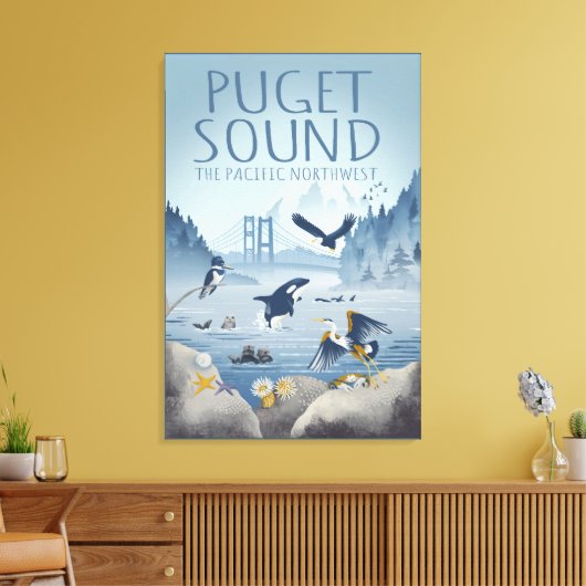 Afdrukken van verrekend Canvas (Insitu (Woonkamer))