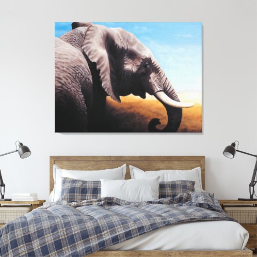 Afdrukken van verrekend Canvas (Insitu (Slaapkamer))