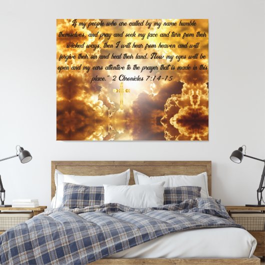 Afdrukken van verrekend Canvas (Insitu (Slaapkamer))