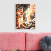 Afdrukken van verrekend Canvas (Insitu (Woonkamer))