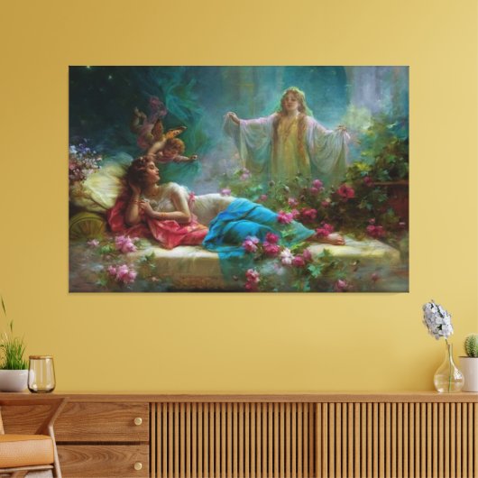 Afdrukken van verrekend Canvas (Insitu (Woonkamer))