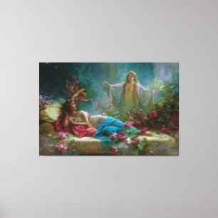 Afdrukken van verrekend Canvas