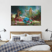 Afdrukken van verrekend Canvas (Insitu (Slaapkamer))