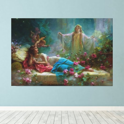 Afdrukken van verrekend Canvas (Insitu (Houten vloer))