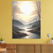 Afdrukken van verrekend Canvas (Insitu (Woonkamer))