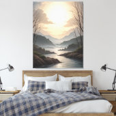 Afdrukken van verrekend Canvas (Insitu (Slaapkamer))