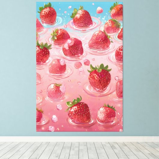 Afdrukken van verrekend Canvas (Insitu (Houten vloer))