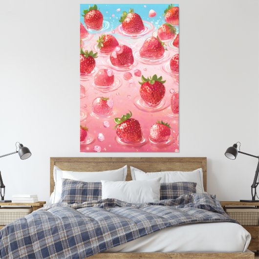 Afdrukken van verrekend Canvas (Insitu (Slaapkamer))