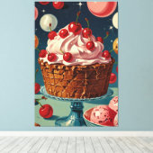 Afdrukken van verrekend Canvas (Insitu (Houten vloer))