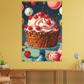 Afdrukken van verrekend Canvas (Insitu (Woonkamer))