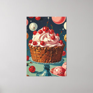 Afdrukken van verrekend Canvas