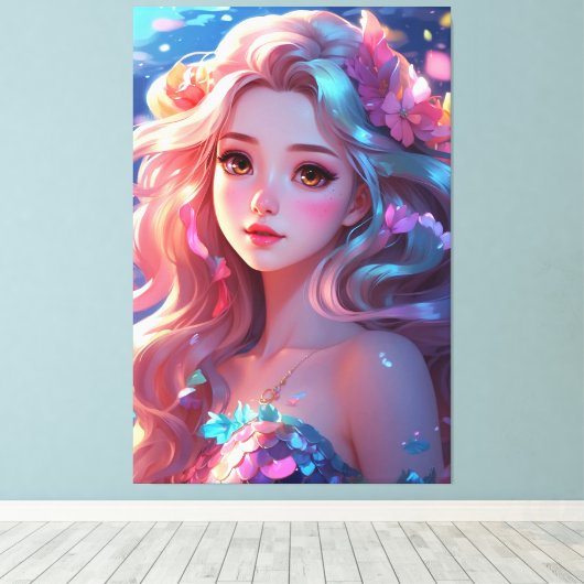 Afdrukken van verrekend Canvas (Insitu (Houten vloer))