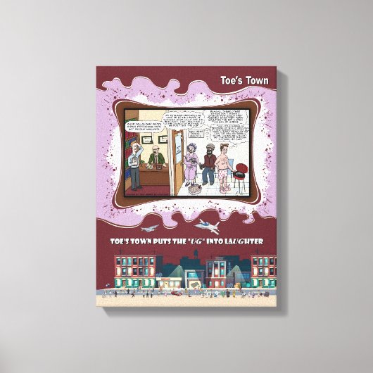 Afdrukken van verrekend Canvas (Voorkant)