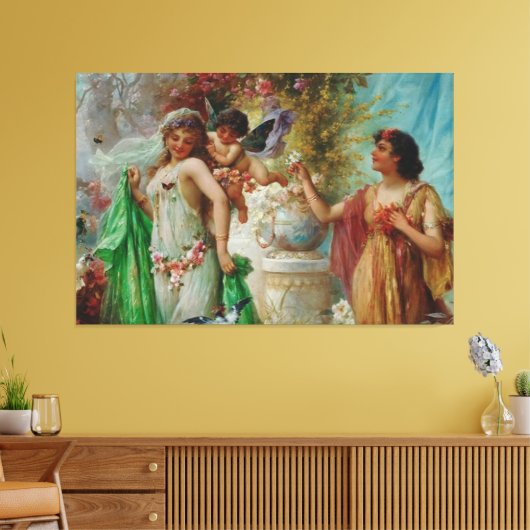 Afdrukken van verrekend Canvas (Insitu (Woonkamer))