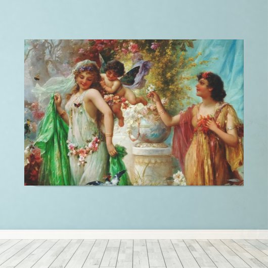 Afdrukken van verrekend Canvas (Insitu (Houten vloer))