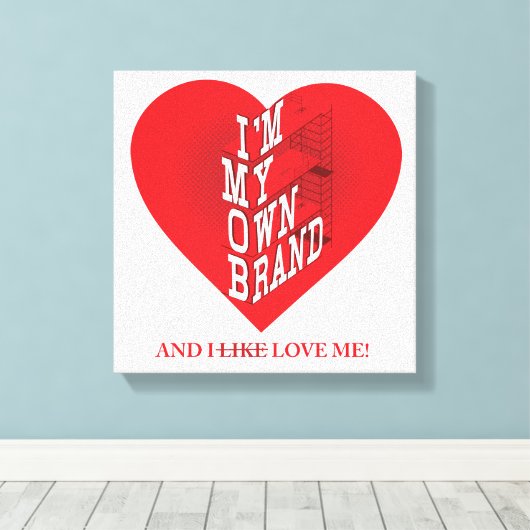 Afdrukken van verrekend Canvas (Insitu (Houten vloer))