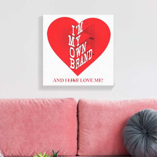 Afdrukken van verrekend Canvas (Insitu (Woonkamer))