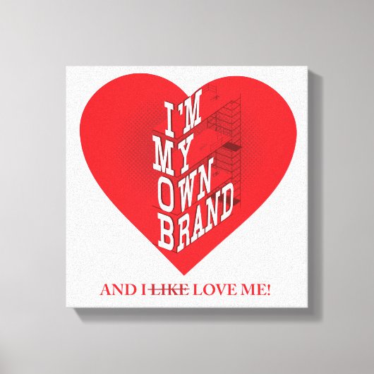 Afdrukken van verrekend Canvas (Voorkant)