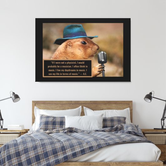 Afdrukken van verrekend Canvas (Insitu (Slaapkamer))