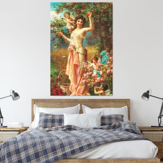 Afdrukken van verrekend Canvas (Insitu (Slaapkamer))