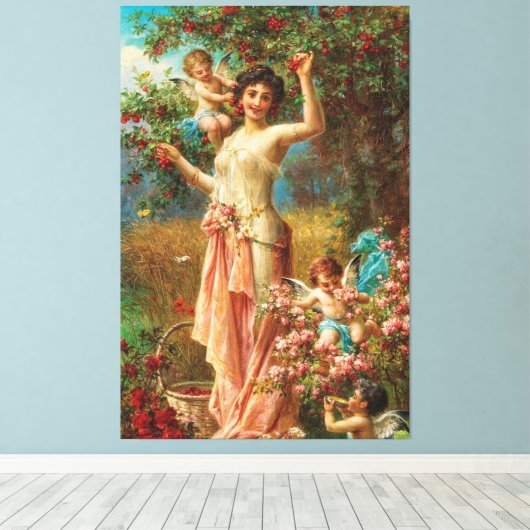 Afdrukken van verrekend Canvas (Insitu (Houten vloer))