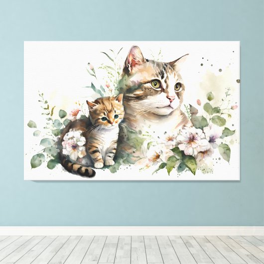 Afdrukken van verrekend Canvas (Insitu (Houten vloer))