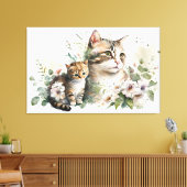 Afdrukken van verrekend Canvas (Insitu (Woonkamer))