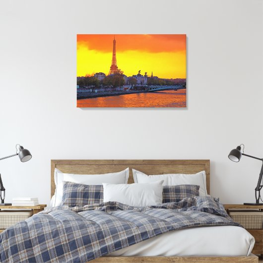 Afdrukken van verrekend Canvas (Insitu (Slaapkamer))