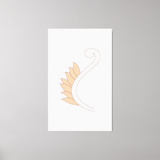 Afdrukken van verrekend Canvas (Voorkant)