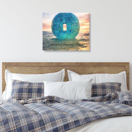 Afdrukken van verrekend Canvas (Insitu (Slaapkamer))