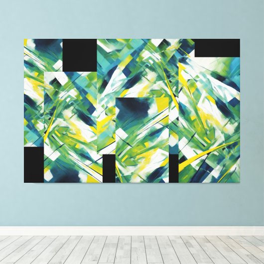 Afdrukken van verrekend Canvas (Insitu (Houten vloer))