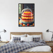 Afdrukken van verrekend Canvas (Insitu (Slaapkamer))