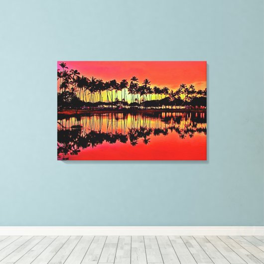 Afdrukken van verrekend Canvas (Insitu (Houten vloer))