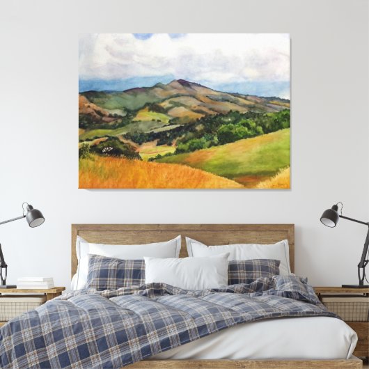 Afdrukken van verrekend Canvas (Insitu (Slaapkamer))