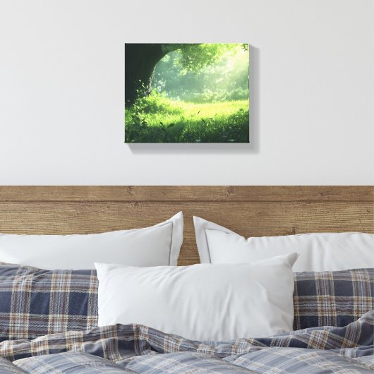 Afdrukken van verrekend Canvas (Insitu (Slaapkamer))