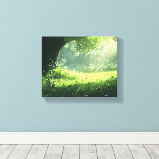 Afdrukken van verrekend Canvas (Insitu (Houten vloer))