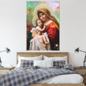 Afdrukken van verrekend Canvas (Insitu (Slaapkamer))