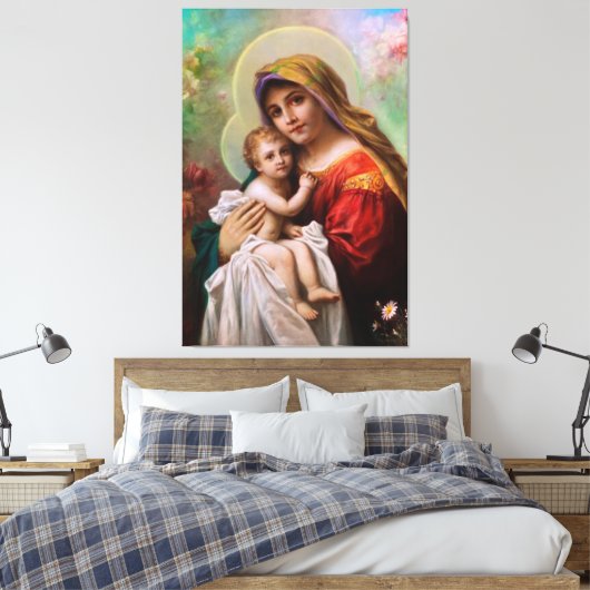 Afdrukken van verrekend Canvas (Insitu (Slaapkamer))