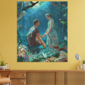 Afdrukken van verrekend Canvas (Insitu (Woonkamer))