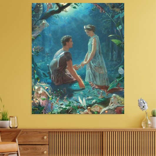 Afdrukken van verrekend Canvas (Insitu (Woonkamer))