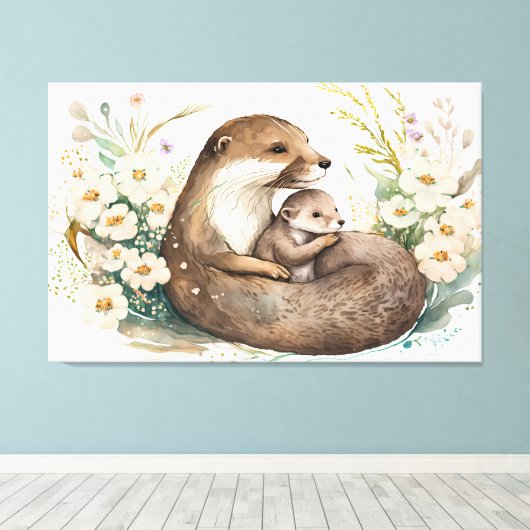 Afdrukken van verrekend Canvas (Insitu (Houten vloer))