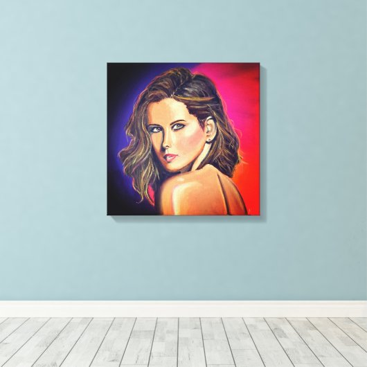 Afdrukken van verrekend Canvas (Insitu (Houten vloer))