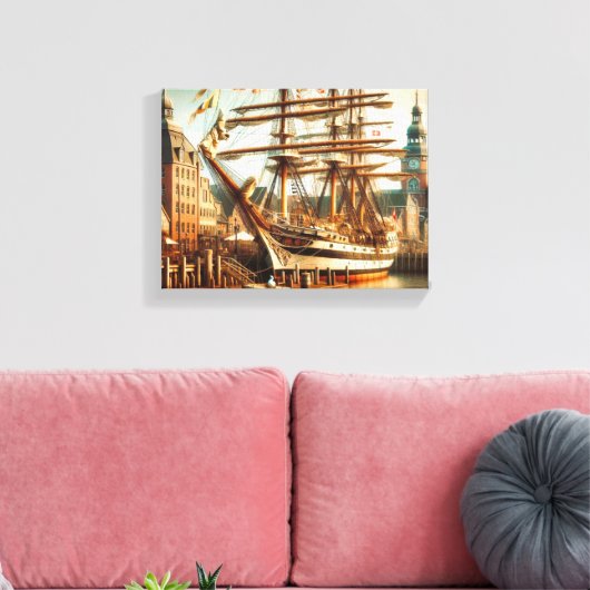 Afdrukken van verrekend Canvas (Insitu (Woonkamer))