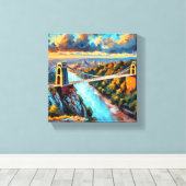 Afdrukken van verrekend Canvas (Insitu (Houten vloer))