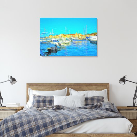 Afdrukken van verrekend Canvas (Insitu (Slaapkamer))