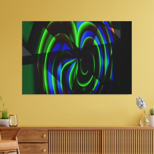 Afdrukken van verrekend Canvas (Insitu (Woonkamer))