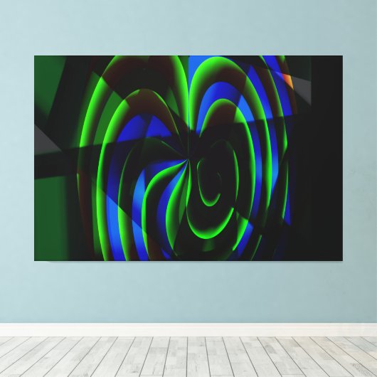 Afdrukken van verrekend Canvas (Insitu (Houten vloer))