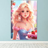 Afdrukken van verrekend Canvas (Insitu (Houten vloer))